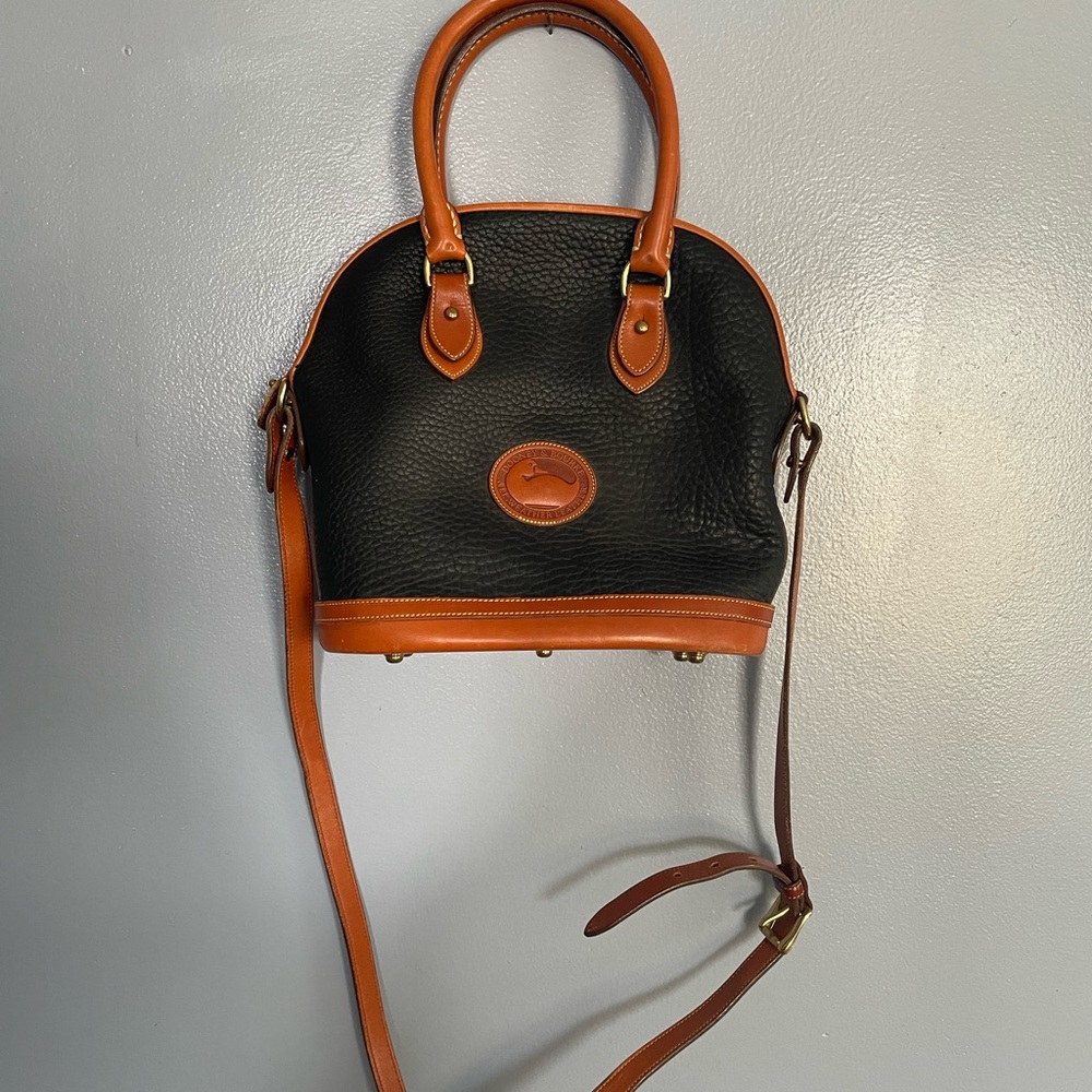 Dooney & Bourke Black Pebble Satchel